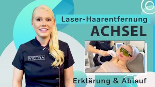 LaserHaarentfernung Achsel Victrastudio [upl. by Rambow980]