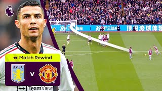 Highlights Cristiano Ronaldo’s Last Premier League Match  Aston Villa vs Manchester United [upl. by Ettegroeg564]