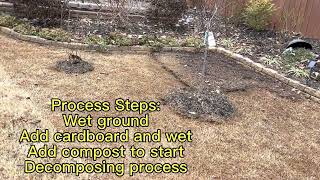 Sheet Mulching Via No Dig Method [upl. by Billat]