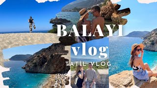 BALAYI VLOG  TATİL VLOG  VİLLA KİRALADIK  ANTALYA KAŞ GEZİMİZ 👙🪸🌊🍓🍉🤍👫🏼 [upl. by Arrak763]