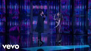 The Weeknd amp Ariana Grande – Save Your Tears Live on The 2021 iHeart Radio Music Awards [upl. by Arres59]