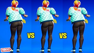 New Fortnite Jackie Skin Party Hips 1 Hour Version Thicc 🍑😘 Free Rocket Racing Outfit 😍Up Close😜 [upl. by Yennep997]