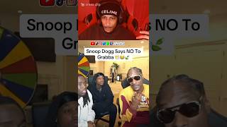 Snoop Dogg Says NO To Grabba 😶‍🌫️😂🍃 [upl. by Eseenaj]