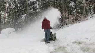 John Deere Snowblower [upl. by Sedberry982]