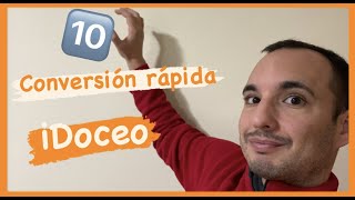 🔵 Configurar una Conversión rápida 💨 de notas en iDoceo para rúbricas que no valen 10 puntos [upl. by Thorsten263]