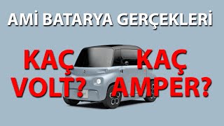 CİTROEN AMİ BATARYA GERÇEKLERİ [upl. by Landon960]