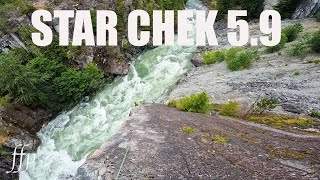 STAR CHEK 59 In 10 min Simul climbing in beautiful Squamish BC Canada [upl. by Donovan]