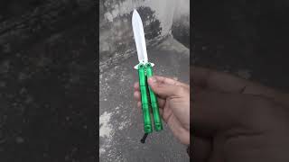 butterfly knife unique colour a d design [upl. by Acysej]