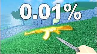 I Got The RAREST Achievement In Roblox Arsenal [upl. by Doralynn]