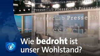 Preise steigen Sparguthaben schmelzen Wie bedroht ist unser Wohlstand I ARDPresseclub [upl. by Droffilc]