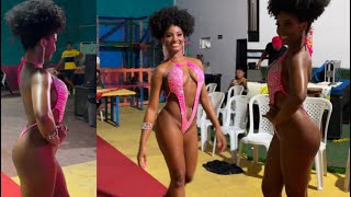 Desfile da Modelo Fabiana Oliveira no Concurso Rainha do Carnaval 2023 [upl. by Gottlieb]