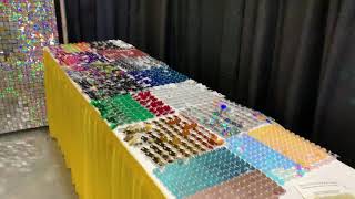 Sequin Backdrop Wall from Photo Booth Expo [upl. by Arrac584]