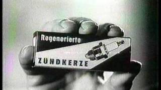 alte Werbung regenerierte Zündkerzen DDR 50er 60er Jahre [upl. by Mortimer]