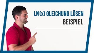 Gleichungen lösen mit lnx mit Bruch  Mathe by Daniel Jung [upl. by Jobyna902]