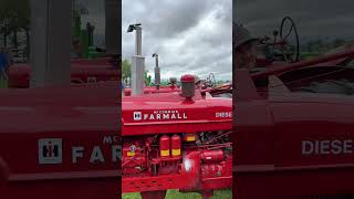 1953 Farmall Super MD Diesel Start [upl. by Atalee]