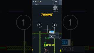 Comando TCOUNT en AutoCAD 2023  Tutorial básico en español [upl. by Vitus]