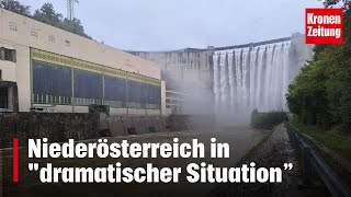 Niederösterreich in quotdramatischer Situationquot  kronetv NEWS [upl. by Euqinahc520]