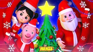 We Wish You A Merry Christmas  Christmas Carols  Xmas Music  Christmas Songs with Farmees [upl. by Jamal]