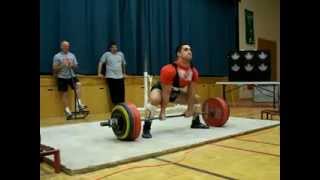 Greg quotMutantquot Doucette 705lbs 90kg class National record deadlift IPF cpu [upl. by Ferretti628]