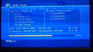 Come collegare alla TV un decoder digitale TLogic DVBT3 [upl. by Arraeit]