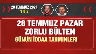 28 Temmuz 102 iddaa tahminleri 102 [upl. by Aileek744]