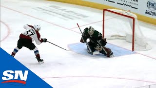 JT Compher Scores Two On The Same Penalty Kill Vs Coyotes [upl. by Veal]