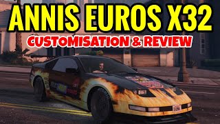 GTA Online  Brand New Annis Euros X32 Customisation and Review [upl. by Aicyla871]