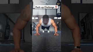 Back Again 🙃 Pushup Challenge ‼️aesthetic pushupschallange calisthenics [upl. by Lobell538]