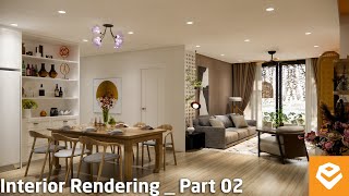 Enscape 42 For SketchUp  048 Beginner Realistic Interior Rendering From Start To Finish Part 02 [upl. by Irabaj]