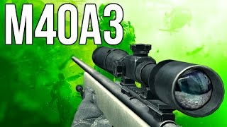 MWR In Depth M40A3 Sniper Rifle amp Secret Damage Increase [upl. by Pietje]