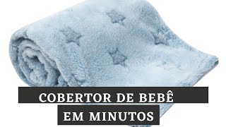 Faça cobertor de bebê em minutos [upl. by Tnomad]