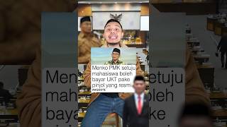 Menteri dukung mahasiswa buat pinjol Gak salah nih shorts [upl. by Leandre775]