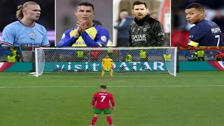 Ronaldo  Messi  Haaland  Mbappe  Penalty shoutout [upl. by Akinod]