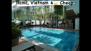 SILVERLAND MAY HOTEL in Ho Chi Minh City Vietnam District 1 rooftop pool Under 80usd [upl. by Battiste526]