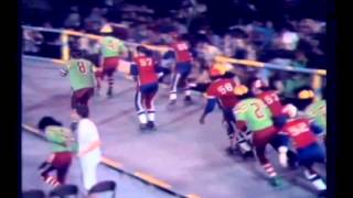 1973 Roller Derby Pioneers vs Renegades 1st Half HD 1080p [upl. by Tsai]