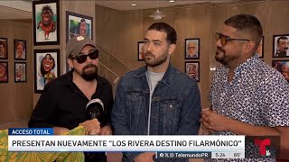 Los Rivera Destino se van a otro nivel junto a la Filarmónica en concierto [upl. by Rumney]