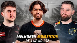 As 25 melhores jogadas de AWP no CS2 até agora Fallen M0nesy Zywoo Jame [upl. by Yoo]