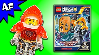 Lego Nexo Knights STONE MONSTERS ATTACK Activity Book Full Review [upl. by Ahsatin471]