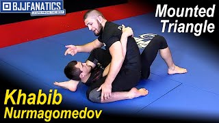 Khabib Nurmagomedov  Mounted Triangle [upl. by Karee]