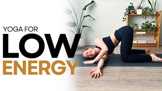 Low Energy Yoga  8 Minute Gentle Hatha Practice [upl. by Cila]