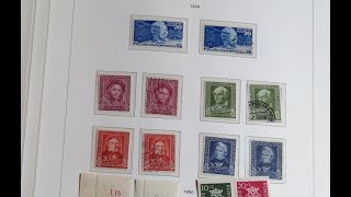 Deutsche Briefmarken wertvoll oder nicht Der ungefähre Wert der Briefmarken der BRD 1949  1959 [upl. by Osmond]