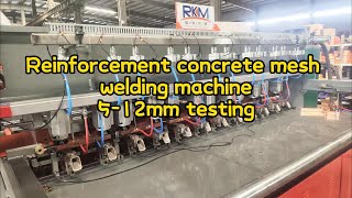 NEW MODEL Reinforcement concrete mesh welding machine [upl. by Gotcher719]