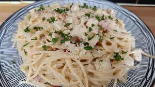 Chicken Carbonara Recipe  Michelle Martins [upl. by Aira367]