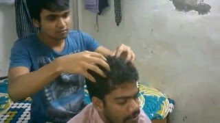 Best Indian Head Massage  Semi Baba  ASMR Head Massage [upl. by Cutlerr]