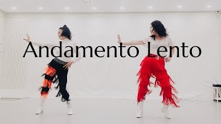 Andamento Lento Linedance  High Beginner [upl. by Litch324]