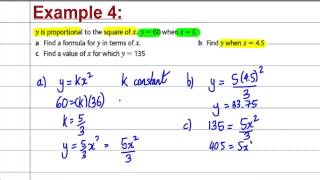 GCSE Maths Revision  Direct and Inverse proportion [upl. by Minny]