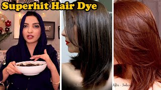 DIY Natural Brown Hair Dye  I Applied to my Sisters Hair Live Results [upl. by Witkin]