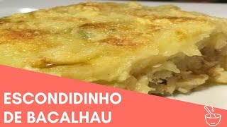 Escondidinho de Bacalhau [upl. by Enelram]