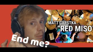 Matt Garstka  RED MISO  Animals As Leaders Reaction Drummer [upl. by Nirtiac893]