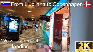 From Ljubljana🇸🇮 to Copenhagen🇩🇰  Norwegians smoothest landing  2K  Tripreport [upl. by Zipporah526]